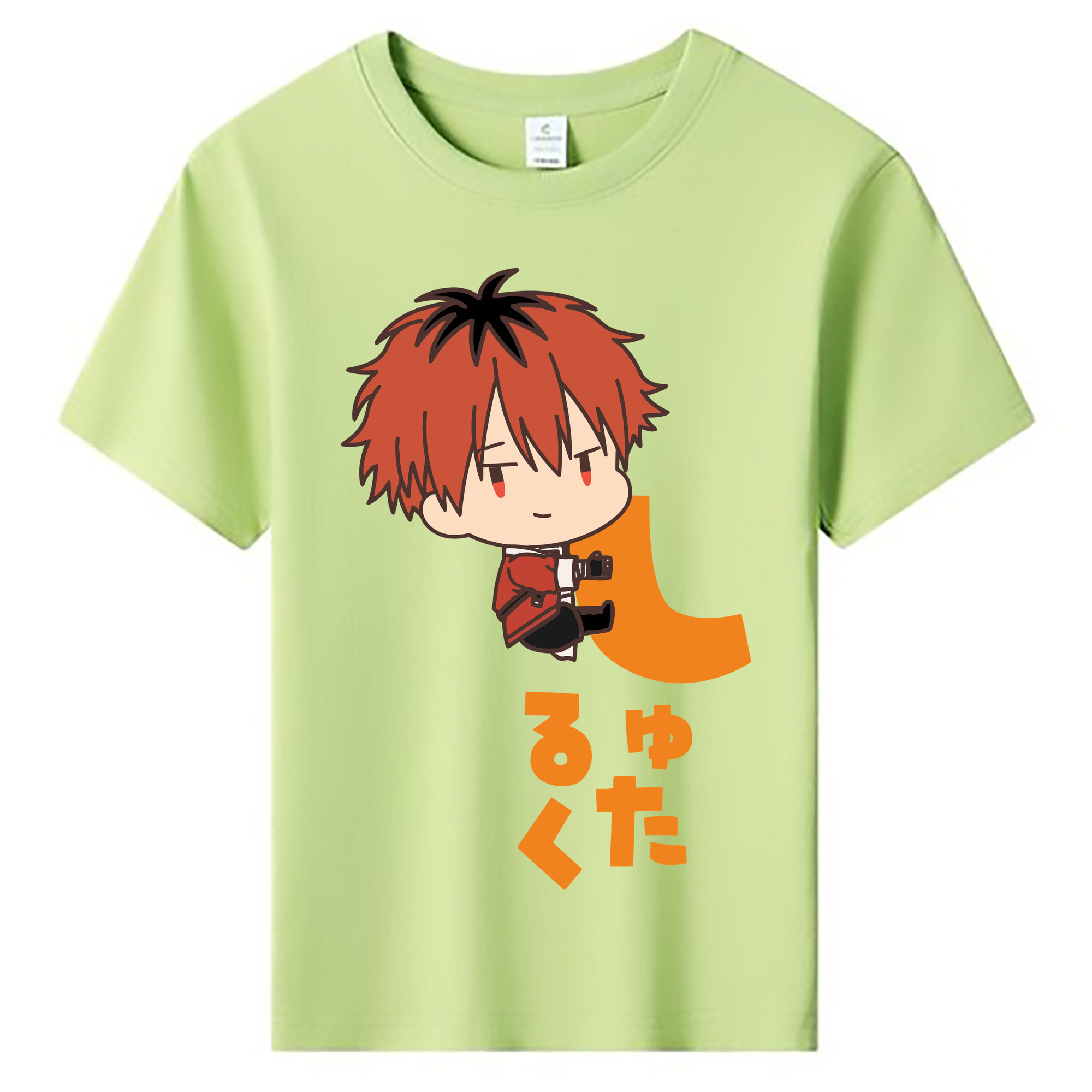 （画像用） 葬送のフリーレン Frieren 綿100％キッズTシャツ（フロントプリント）